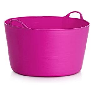RED HOG Flexi Container Éplucheur pour la maison, le jardin, les bâtiments, super puissant, multi-usages, poignées de 120 kg (fuchsia/55 l) - Publicité RED HOG Flexi Container Éplucheur pour la maison, le jardin, les bâtiments, super puissant, multi-usages, poignées de 120 kg (fuchsia/55 l) - Publicité