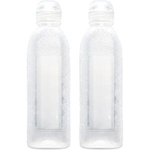MIUPOO Lot de 2 flacons souples transparents pour condiments, avec valve en silicone, bouchon anti-retour, pas de fuite d'huile, pas d'huile suspendue, huile et condiments, 530 ml - Publicité MIUPOO Lot de 2 flacons souples transparents pour condiments, avec valve en silicone, bouchon anti-retour, pas de fuite d'huile, pas d'huile suspendue, huile et condiments, 530 ml - Publicité