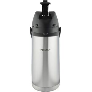 Pioneer Flacon 1,9 L en acier inoxydable avec levier, flacon étanche pour boissons chaudes et froides, distributeur de boissons facile à utiliser pour les événements, avec étiquette Café. Publicité Pioneer Flacon 1,9 L en acier inoxydable avec levier, flacon étanche pour boissons chaudes et froides, distributeur de boissons facile à utiliser pour les événements, avec étiquette Café. Publicité