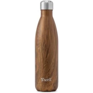 S'well - Zagg - Teakwood - 750 ml - 18/8 acier inoxydable - Bouteille d'eau - Publicité S'well - Zagg - Teakwood - 750 ml - 18/8 acier inoxydable - Bouteille d'eau - Publicité