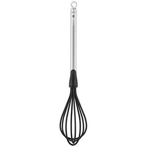 RÖSLE Basics Line Fouet à œuf avec manche en acier inoxydable 30,5 cm, Noir - Publicité RÖSLE Basics Line Fouet à œuf avec manche en acier inoxydable 30,5 cm, Noir - Publicité
