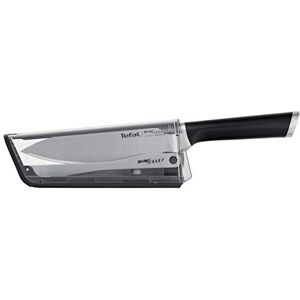 Tefal Couteau de chef 16,5 cm, Aiguisage intégré exclusif, Couteau de cuisine polyvalent, Acier inoxydable allemand, Ever Sharp K2569104 - Publicité Tefal Couteau de chef 16,5 cm, Aiguisage intégré exclusif, Couteau de cuisine polyvalent, Acier inoxydable allemand, Ever Sharp K2569104 - Publicité