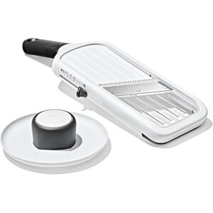 OXO Mandoline manuelle de précision Good Grips Mandoline compacte réglable avec 5 réglages de lames pour couper en julienne et en tranches Poignée antidérapante Lavable au lave-vaisselle - Publicité OXO Mandoline manuelle de précision Good Grips Mandoline compacte réglable avec 5 réglages de lames pour couper en julienne et en tranches Poignée antidérapante Lavable au lave-vaisselle - Publicité