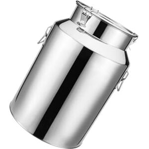 GoHaiDe Acier Inoxydable Bidon de Transport de Lait de Ferme 5L/7L/9L/14L bidon de baratte à Lait Pot Seau à vin Baril Seau à Eau Huile réservoir à thé avec Couvercle scellé,5L - Publicité GoHaiDe Acier Inoxydable Bidon de Transport de Lait de Ferme 5L/7L/9L/14L bidon de baratte à Lait Pot Seau à vin Baril Seau à Eau Huile réservoir à thé avec Couvercle scellé,5L - Publicité