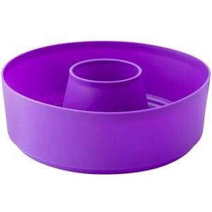 Omnia Moule MAXI en Silicone pour four, Forme Ronde, Capacité 3 Litres, Passe au four 260°C, Compatible Lave-Vaisselle, Violet - Publicité Omnia Moule MAXI en Silicone pour four, Forme Ronde, Capacité 3 Litres, Passe au four 260°C, Compatible Lave-Vaisselle, Violet - Publicité