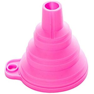 SENRISE Entonnoir pliable en gel de silicone, approuvé par la FDA, pour transfert de liquide et de poudre (1 pièce, rose) - Publicité SENRISE Entonnoir pliable en gel de silicone, approuvé par la FDA, pour transfert de liquide et de poudre (1 pièce, rose) - Publicité