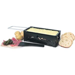 Swissmar KF-00536 Nordic Raclette Fromage à raclette avec spatule, acier, noir, 18 cm x 8 cm x 6 cm, portable, chauffe-plat, support pliable, antiadhésif, passe au lave-vaisselle, coffret cadeau - Publicité Swissmar KF-00536 Nordic Raclette Fromage à raclette avec spatule, acier, noir, 18 cm x 8 cm x 6 cm, portable, chauffe-plat, support pliable, antiadhésif, passe au lave-vaisselle, coffret cadeau - Publicité
