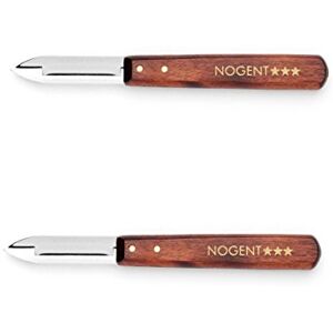 les colis noirs lcn Lot de 2 Eplucheur Nogent 1 Tranchant Bois 3 etoile Cuisine France Inox Legume 001 - Publicité les colis noirs lcn Lot de 2 Eplucheur Nogent 1 Tranchant Bois 3 etoile Cuisine France Inox Legume 001 - Publicité