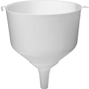 Browin 350126 Entonnoir φ25 avec Bord Haut pour Ballons + Tamis à Mailles Très Serrées pour Verser et Filtrer de Grandes Quantités de Liquide, Plastique, Blanc 28,70 x 25,10 x 29,90 cm - Publicité Browin 350126 Entonnoir φ25 avec Bord Haut pour Ballons + Tamis à Mailles Très Serrées pour Verser et Filtrer de Grandes Quantités de Liquide, Plastique, Blanc 28,70 x 25,10 x 29,90 cm - Publicité