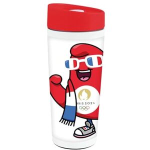 Fun House JEUX OLYMPIQUES PARIS 2024 THERMOS INOX 350ML POUR ENFANT VAISSELLE REUTILISABLE - Publicité Fun House JEUX OLYMPIQUES PARIS 2024 THERMOS INOX 350ML POUR ENFANT VAISSELLE REUTILISABLE - Publicité