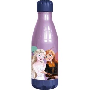 Tataway Bouteille en plastique bleue Disney Frozen Elsa et Anna 560 ml pour fille avec bouchon à vis - Publicité Tataway Bouteille en plastique bleue Disney Frozen Elsa et Anna 560 ml pour fille avec bouchon à vis - Publicité
