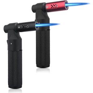 BORDEAG Chalumeau de Cuisine 2 Pièces, Chalumeaux de Cuisine pour Crème Brûlée, Flamme Réglable Rechargeable pour Pâtisserie Barbecue Camping Soudure, Butane Non Inclus - Publicité BORDEAG Chalumeau de Cuisine 2 Pièces, Chalumeaux de Cuisine pour Crème Brûlée, Flamme Réglable Rechargeable pour Pâtisserie Barbecue Camping Soudure, Butane Non Inclus - Publicité