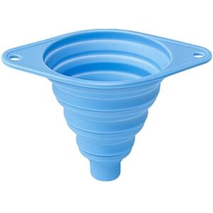Kexpery Entonnoir pliable en Silicone, petit entonnoir pour bouteilles de remplissage à usage de cuisine (bleu) - Publicité Kexpery Entonnoir pliable en Silicone, petit entonnoir pour bouteilles de remplissage à usage de cuisine (bleu) - Publicité