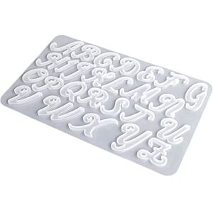 Morain Moules fantaisie pour lettres et ornements en résine époxy pour fabrication de porte-clés en résine de silicone inversée - Publicité Morain Moules fantaisie pour lettres et ornements en résine époxy pour fabrication de porte-clés en résine de silicone inversée - Publicité