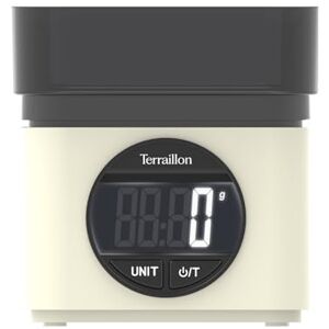 Terraillon BA22 MYTHIQUE Balance de cuisine électronique, Design iconique et rétro, Bol intégré 0.7L, Grand écran LCD, Affichage XXL des chiffres, Fonction Tare, Crème - Publicité Terraillon BA22 MYTHIQUE Balance de cuisine électronique, Design iconique et rétro, Bol intégré 0.7L, Grand écran LCD, Affichage XXL des chiffres, Fonction Tare, Crème - Publicité