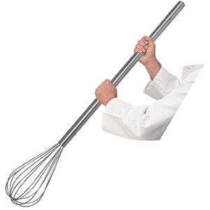 Vogue DN967 Fouet ballon en acier inoxydable pour casseroles profondes et poêles Longueur 1015 mm - Publicité Vogue DN967 Fouet ballon en acier inoxydable pour casseroles profondes et poêles Longueur 1015 mm - Publicité