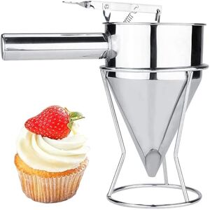 LIMEOW Entonnoir De Pâte À Gâteaux Distributeur d'entonnoir de cuisson entonnoir inox petit entonnoir entonnoir cuisine Distributeur Acier inoxydable pour Gâteaux Sauces Boulangerie Chocolats - Publicité LIMEOW Entonnoir De Pâte À Gâteaux Distributeur d'entonnoir de cuisson entonnoir inox petit entonnoir entonnoir cuisine Distributeur Acier inoxydable pour Gâteaux Sauces Boulangerie Chocolats - Publicité