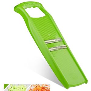 Börner Roko PowerLine Coupe-Légumes • Coupe-Julienne pour Fruits et Légumes • Râpe Julienne pour Fines Lamelles • Râpe Fine à Légumes • Mandoline de Cuisine (Vert) - Publicité Börner Roko PowerLine Coupe-Légumes • Coupe-Julienne pour Fruits et Légumes • Râpe Julienne pour Fines Lamelles • Râpe Fine à Légumes • Mandoline de Cuisine (Vert) - Publicité