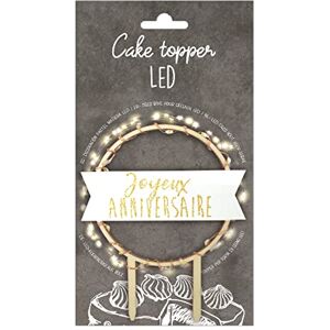 ScrapCooking Cake Topper LED « Joyeux Anniversaire » Décoration Lumineuse en Bois pour Gâteaux, Tartes, Pâtisseries, Cakes & Desserts Ornement Accessoire Fêtes 4960 - Publicité ScrapCooking Cake Topper LED « Joyeux Anniversaire » Décoration Lumineuse en Bois pour Gâteaux, Tartes, Pâtisseries, Cakes & Desserts Ornement Accessoire Fêtes 4960 - Publicité