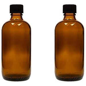 mikken Lot de 2 flacons en verre médecine 100 ml sans bisphénol A avec étiquettes - Publicité mikken Lot de 2 flacons en verre médecine 100 ml sans bisphénol A avec étiquettes - Publicité