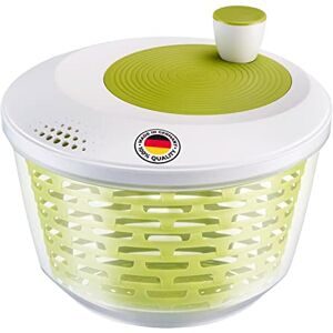 Westmark Essoreuse à Salade, Capacité : 4,4 L, ø 23,5 cm, Plastique, Sans BPA, Spinderella, Couleur: Transparent/Blanc/Vert, 2430224A - Publicité Westmark Essoreuse à Salade, Capacité : 4,4 L, ø 23,5 cm, Plastique, Sans BPA, Spinderella, Couleur: Transparent/Blanc/Vert, 2430224A - Publicité