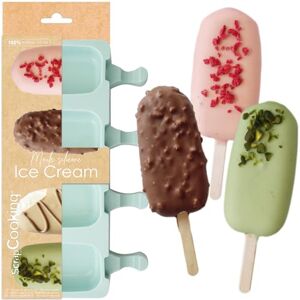 ScrapCooking Moule Silicone 4 Glaces Esquimaux Pour Esquimaux, Sorbets, Glaces à l’Eau Popsicles sur Bâtons Pâtisserie 6771 - Publicité ScrapCooking Moule Silicone 4 Glaces Esquimaux Pour Esquimaux, Sorbets, Glaces à l’Eau Popsicles sur Bâtons Pâtisserie 6771 - Publicité