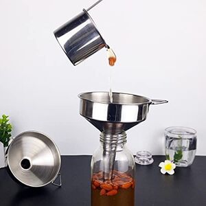 Tissting Entonnoir en Acier Inoxydable, Entonnoir de Cuisine Pratique avec Poignée et Anse, Diamètre 15cm, Ustensile Polyvalent pour Transfert de Liquides et Poudres pour Cuisiniers et Amateurs - Publicité Tissting Entonnoir en Acier Inoxydable, Entonnoir de Cuisine Pratique avec Poignée et Anse, Diamètre 15cm, Ustensile Polyvalent pour Transfert de Liquides et Poudres pour Cuisiniers et Amateurs - Publicité