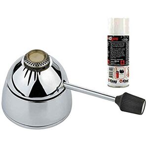 Spring Brûleur à gaz pour fondue ou réchaud en acier inoxydable poli, réglable en continu, rechargeable + bouteille de gaz Kigas 400 ml - Publicité Spring Brûleur à gaz pour fondue ou réchaud en acier inoxydable poli, réglable en continu, rechargeable + bouteille de gaz Kigas 400 ml - Publicité
