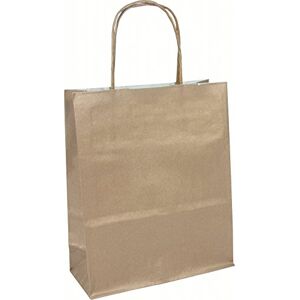 Clairefontaine 395609C Un Paquet De 25 Sacs Cadeaux Kraft 16x8x21cm 100g Couleur : Kraft, Brun Poignées Torsadées Idéal Pour : Emballage Cadeaux, Secteur Alimentaire, Sac Kraft Basique - Publicité Clairefontaine 395609C Un Paquet De 25 Sacs Cadeaux Kraft 16x8x21cm 100g Couleur : Kraft, Brun Poignées Torsadées Idéal Pour : Emballage Cadeaux, Secteur Alimentaire, Sac Kraft Basique - Publicité