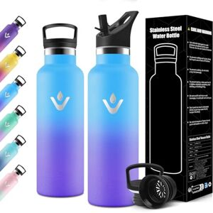 Gourde pour le sport, 500 ml, bouteille d'eau pour le sport, anti-fuite, avec marqueur de temps, gourde avec paille, convient pour les boissons gazeuses, le fitness, l'école, l'extérieur, le yoga Gourde pour le sport, 500 ml, bouteille d'eau pour le sport, anti-fuite, avec marqueur de temps, gourde avec paille, convient pour les boissons gazeuses, le fitness, l'école, l'extérieur, le yoga