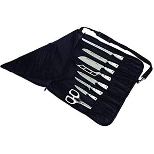 Arcos Sac pour Couteaux Professionnel Capacité 8 Pièces Stockage Sécurisé et Compact 100% Polyester, 50x51 cm Idéal pour Chef et Cuisine Noir (Couteaux Non Inclus) - Publicité Arcos Sac pour Couteaux Professionnel Capacité 8 Pièces Stockage Sécurisé et Compact 100% Polyester, 50x51 cm Idéal pour Chef et Cuisine Noir (Couteaux Non Inclus) - Publicité