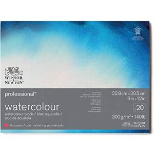Blocs d'aquarelle professionnels Winsor & Newton - 300gsm - 20 feuilles - Publicité Blocs d'aquarelle professionnels Winsor & Newton - 300gsm - 20 feuilles - Publicité