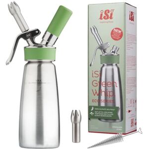 iSi Green Whip Siphon à crème fouettée végétalienne et animale 1 l Siphon à crème en acier inoxydable Toutes les pièces passent au lave-vaisselle Pour une utilisation professionnelle - - Publicité iSi Green Whip Siphon à crème fouettée végétalienne et animale 1 l Siphon à crème en acier inoxydable Toutes les pièces passent au lave-vaisselle Pour une utilisation professionnelle - - Publicité