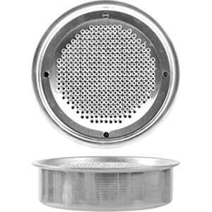 HABI 2544714 Râpe ronde Bari en aluminium 14 cm - Publicité HABI 2544714 Râpe ronde Bari en aluminium 14 cm - Publicité