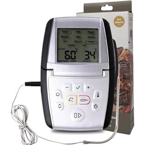 mastrad Thermosonde De Cuisson m°classic+ – Thermomètre Sonde 0 À 210°C – Programmable Viande & Cuisson – Compatible Four, BBQ & Induction – Alarme & Temps Restant 1 Pile AAA inclus - Publicité mastrad Thermosonde De Cuisson m°classic+ – Thermomètre Sonde 0 À 210°C – Programmable Viande & Cuisson – Compatible Four, BBQ & Induction – Alarme & Temps Restant 1 Pile AAA inclus - Publicité