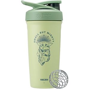 BlenderBottle Star Wars Strada Shaker Cup Bouteille d'eau isotherme en acier inoxydable avec fouet métallique, 710 ml, petit mais puissant - Publicité BlenderBottle Star Wars Strada Shaker Cup Bouteille d'eau isotherme en acier inoxydable avec fouet métallique, 710 ml, petit mais puissant - Publicité