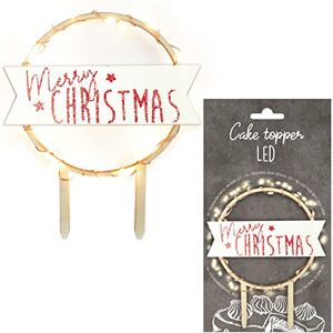 ScrapCooking – Cake Topper LED « Merry Christmas » Décoration Lumineuse en Bois pour Gâteaux, Bûches, Pâtisseries, Cakes & Desserts Ornement Accessoire Fêtes 4963 - Publicité ScrapCooking – Cake Topper LED « Merry Christmas » Décoration Lumineuse en Bois pour Gâteaux, Bûches, Pâtisseries, Cakes & Desserts Ornement Accessoire Fêtes 4963 - Publicité