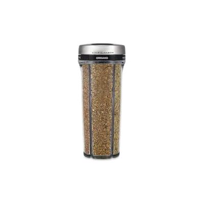Cole & Mason Saunderton Pot à Herbes avec Couvercle en Inox, Transparent - Publicité Cole & Mason Saunderton Pot à Herbes avec Couvercle en Inox, Transparent - Publicité
