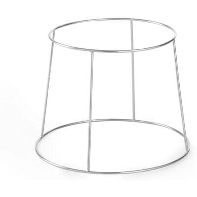 Fackelmann 39054 Support pour plateau de fruits de mer, Plat de service pour plateau de fruits de mer, Chromé, 19 cm - Publicité Fackelmann 39054 Support pour plateau de fruits de mer, Plat de service pour plateau de fruits de mer, Chromé, 19 cm - Publicité