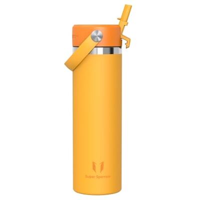 Super Sparrow Sparrow Gourde Isotherme avec Paille-Gourdes Inox 750ml Bouteille Isotherme Bouteille Isotherme avec Paille Gourde Inox , Anti-Fuite sans BPA, Chaud & Froid, Lave-Vaisselle, Sport, Quotidienne, Voyage - Publicité Super Sparrow Sparrow Gourde Isotherme avec Paille-Gourdes Inox 750ml Bouteille Isotherme Bouteille Isotherme avec Paille Gourde Inox , Anti-Fuite sans BPA, Chaud & Froid, Lave-Vaisselle, Sport, Quotidienne, Voyage - Publicité