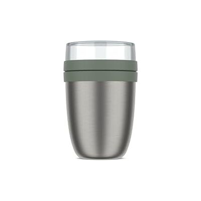Mepal 107647094700 Panier Repas Hermétique Ellipse, Panier Repas Thermo, Tasse pour Yaourt et Soupe, 6-8 Heures Chaud et 12 Heures Froid, 500 plus 200 ml, Nordic Sage - Publicité Mepal 107647094700 Panier Repas Hermétique Ellipse, Panier Repas Thermo, Tasse pour Yaourt et Soupe, 6-8 Heures Chaud et 12 Heures Froid, 500 plus 200 ml, Nordic Sage - Publicité
