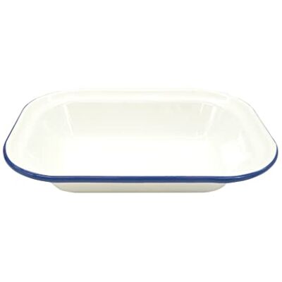Zenker Petit plat à tarte rectangulaire en émail Design vintage Passe au four et à la cuisinière Passe au lave-vaisselle Plaque de four Moule à tarte Dimensions : 22 x 16,5 x 5 cm - - Publicité Zenker Petit plat à tarte rectangulaire en émail Design vintage Passe au four et à la cuisinière Passe au lave-vaisselle Plaque de four Moule à tarte Dimensions : 22 x 16,5 x 5 cm - - Publicité