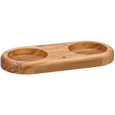 Plateau en bois d'olivier clair Zassenhaus - Accessoire cuisine - Publicité Plateau en bois d'olivier clair Zassenhaus - Accessoire cuisine - Publicité