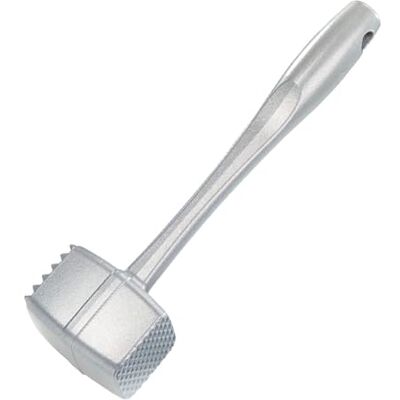 Westmark Marteau/Attendrisseur à viande, longueur : 24 cm, aluminium, revêtement spécial alimentaire, Robusto Spezial, argenté, 62002260 - Publicité Westmark Marteau/Attendrisseur à viande, longueur : 24 cm, aluminium, revêtement spécial alimentaire, Robusto Spezial, argenté, 62002260 - Publicité