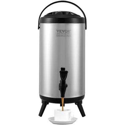 Distributeur de Boissons Isolé en Acier Inoxydable VEVOR - 2,4 Gallons - Chaud et Froid - Publicité Distributeur de Boissons Isolé en Acier Inoxydable VEVOR - 2,4 Gallons - Chaud et Froid - Publicité