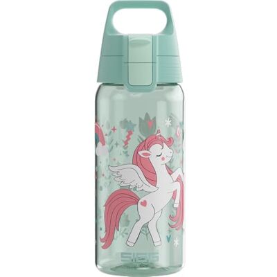 Sigg Gourde Tritan Renew pour enfant Total Color ONE Kids Uniflower Convient pour les boissons gazeuses Passe au lave-vaisselle Anti-fuite Sans BPA Sport et l'école Vert menthe 0,5 l - Publicité Sigg Gourde Tritan Renew pour enfant Total Color ONE Kids Uniflower Convient pour les boissons gazeuses Passe au lave-vaisselle Anti-fuite Sans BPA Sport et l'école Vert menthe 0,5 l - Publicité