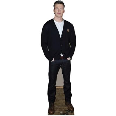 STAR CUTOUTS Chris Evans Carton Grandeur Nature 183 cm - Publicité STAR CUTOUTS Chris Evans Carton Grandeur Nature 183 cm - Publicité