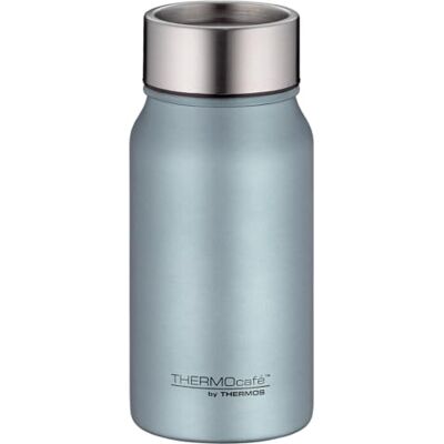 Thermos TC DRINKING MUG Gobelet isotherme, en acier inoxydable, bleu mat, 0,35 l, anti-fuite, 8 heures de chaud pendant 16 heures pour le froid, passe au lave-vaisselle, sans BPA - Publicité Thermos TC DRINKING MUG Gobelet isotherme, en acier inoxydable, bleu mat, 0,35 l, anti-fuite, 8 heures de chaud pendant 16 heures pour le froid, passe au lave-vaisselle, sans BPA - Publicité