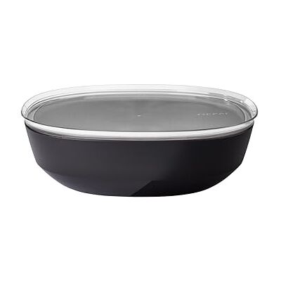 Mepal Saladier avec couvercle Silueta Lavable au lave-vaisselle et résistant au micro-ondes Plat de service Plats à tapas Vaisselle 4000 ml Nordic black - Publicité Mepal Saladier avec couvercle Silueta Lavable au lave-vaisselle et résistant au micro-ondes Plat de service Plats à tapas Vaisselle 4000 ml Nordic black - Publicité