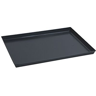 Paderno Plaque de Cuisson Rectangulaire en Fer Bleu - 40x30 cm, H. 3 cm - Publicité Paderno Plaque de Cuisson Rectangulaire en Fer Bleu - 40x30 cm, H. 3 cm - Publicité